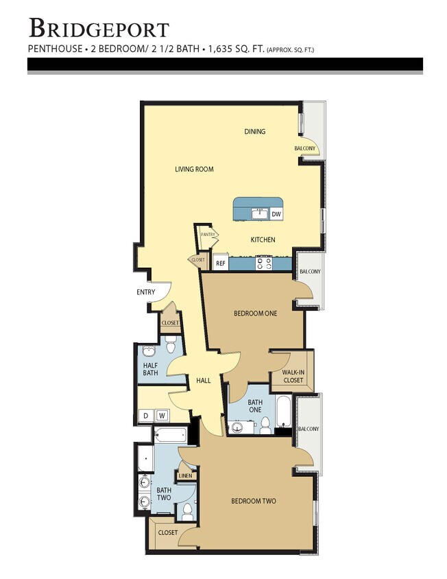 Floor Plan - Bridgeport