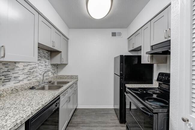 3BR, 2BA-1,260SF-Kitchen - RBBC