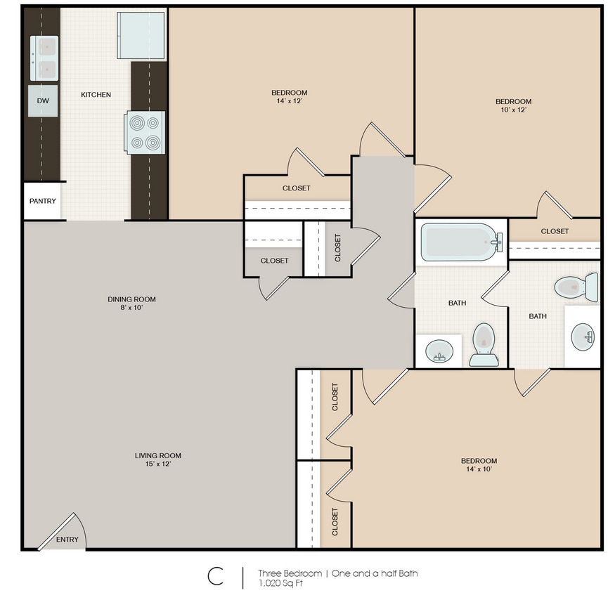 TheAvenue-FP-C 1020 sf.jpeg - NA