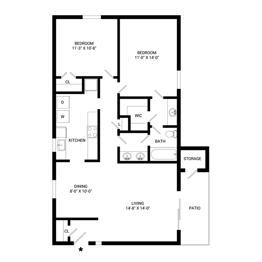 Floor Plan - Devin 1