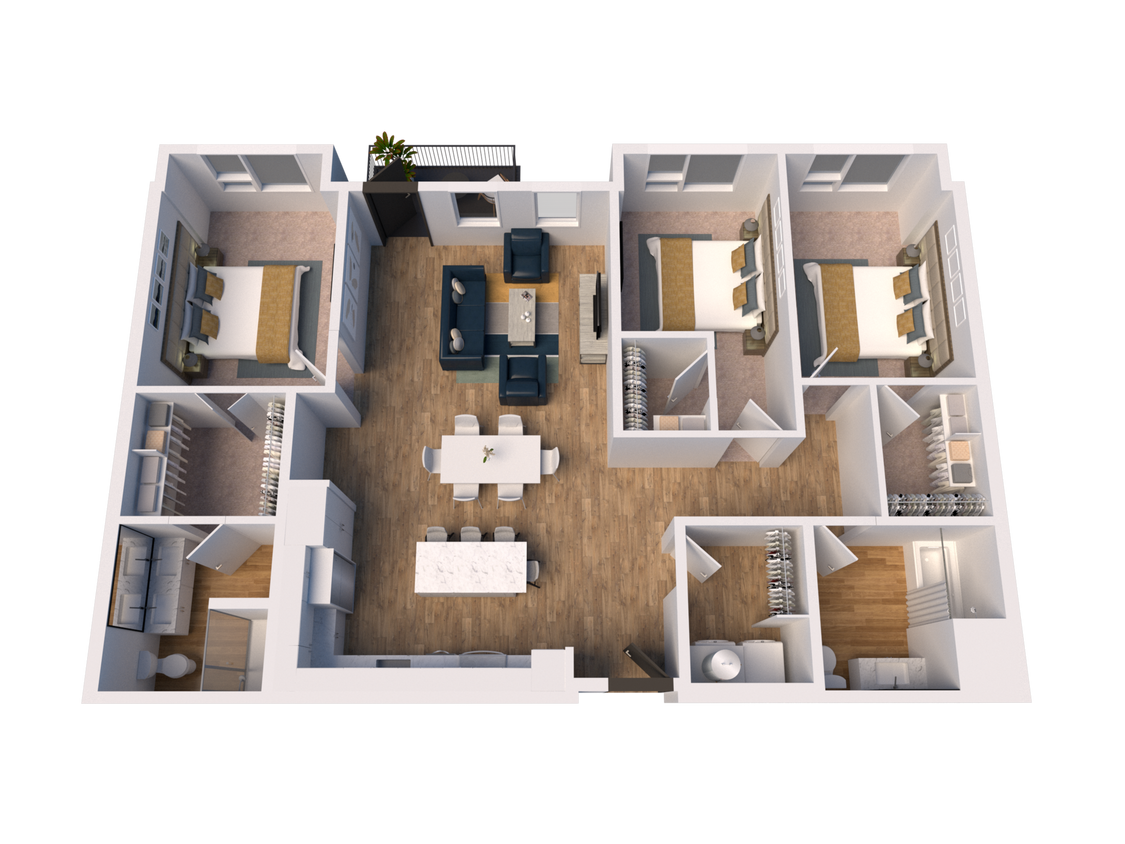 D2A floor plan The James - D2A