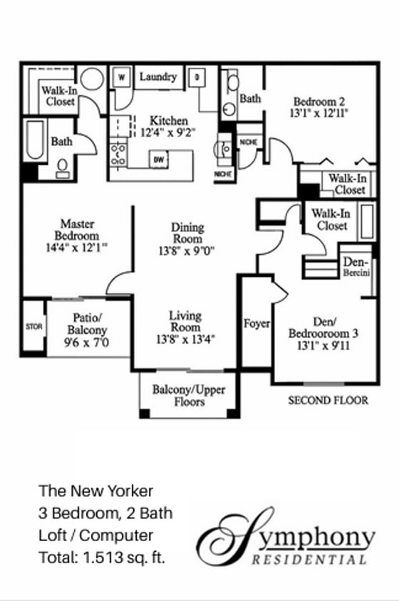 Floor Plan - New Yorker