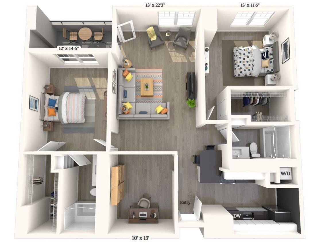 Floor Plan - B6-Renovated-I