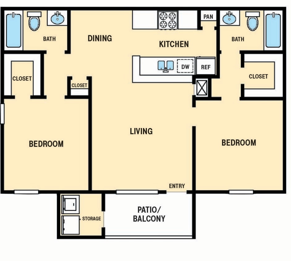 Floor Plan - The Cape Cod