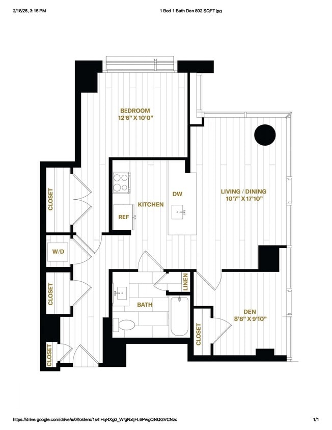 Floor Plan - A1DA