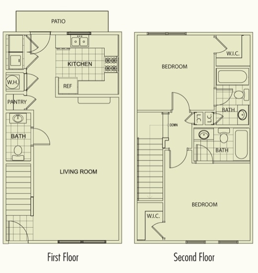 2BR\2.5BA - New Market