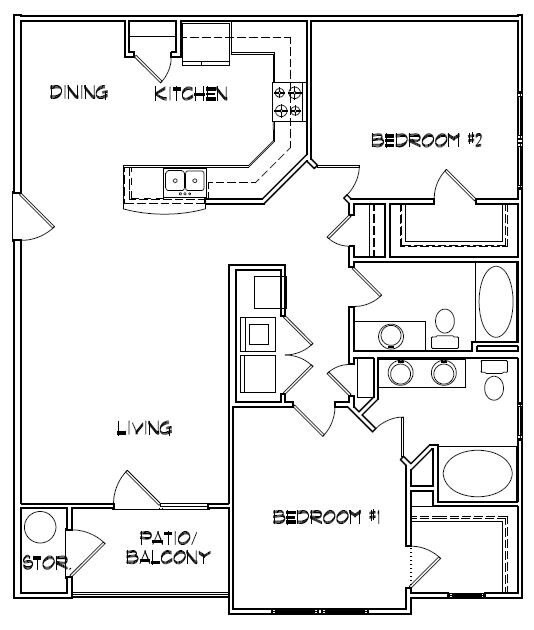 Floor Plan - Flower Mill