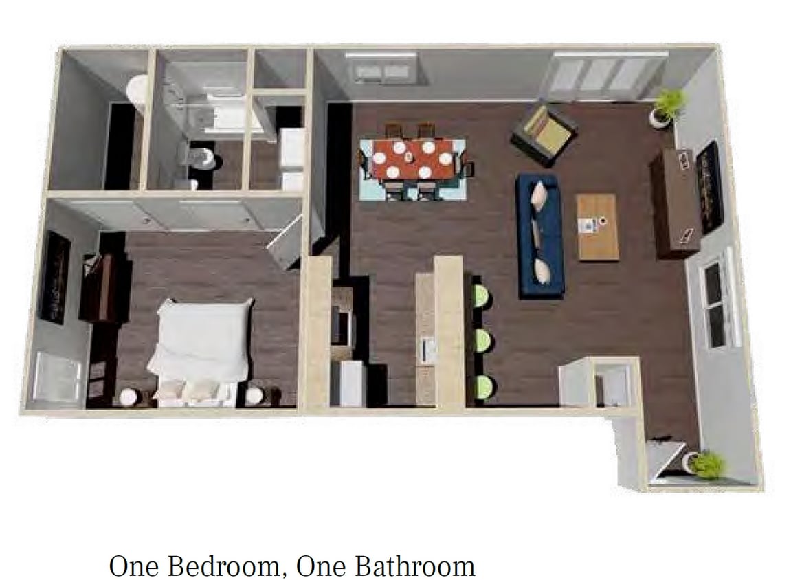 One Bedroom - 1x1 Classic