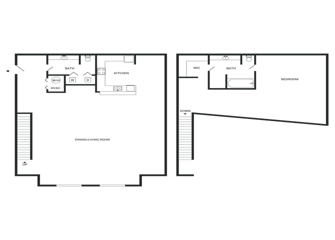Floor Plan - Courtyard Loft