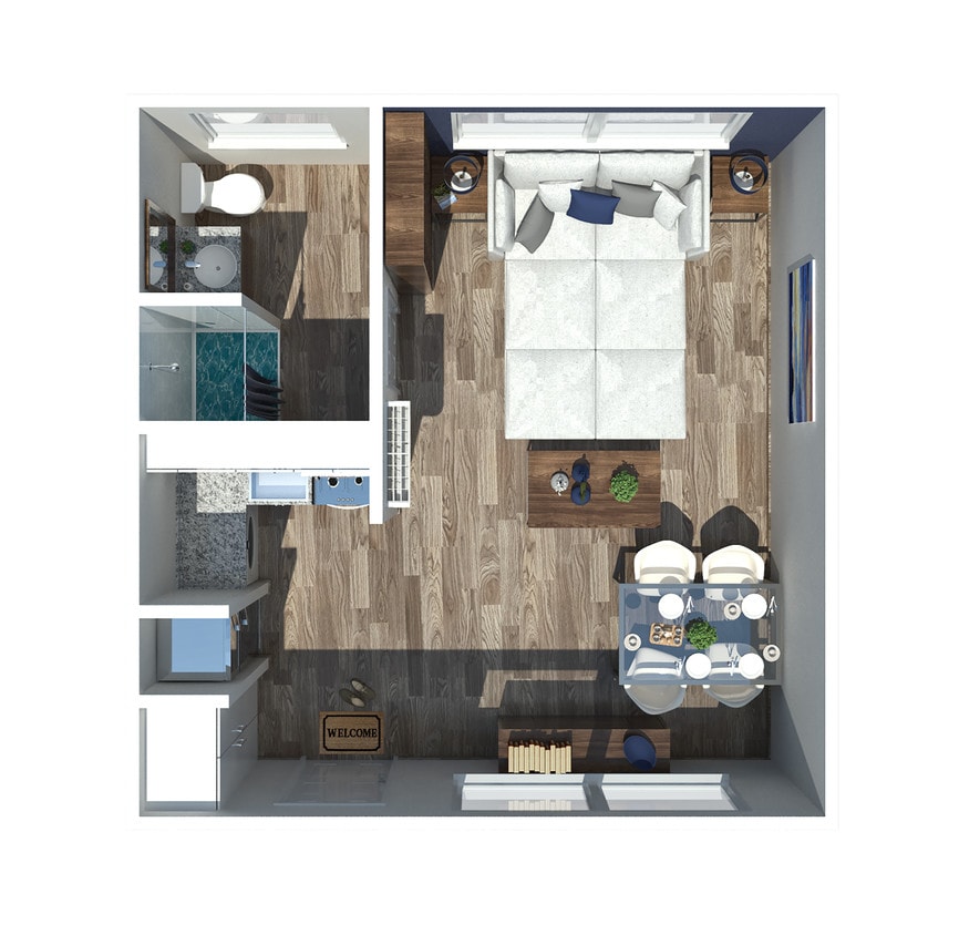 Floor Plan - Studio