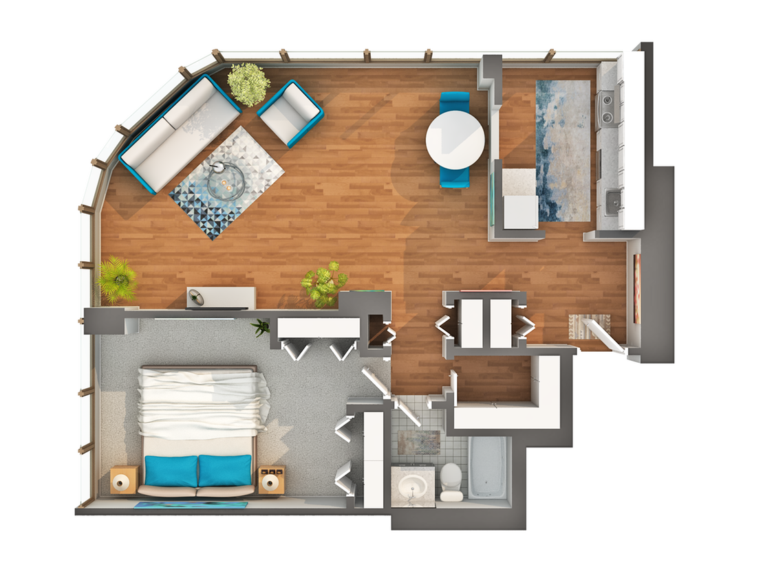 01 One Bed - 01 One Bed