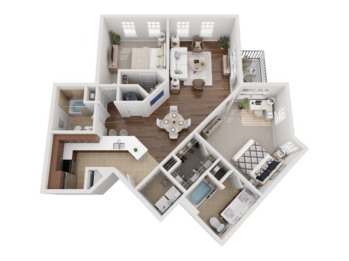 Floor Plan - B3 Renovated