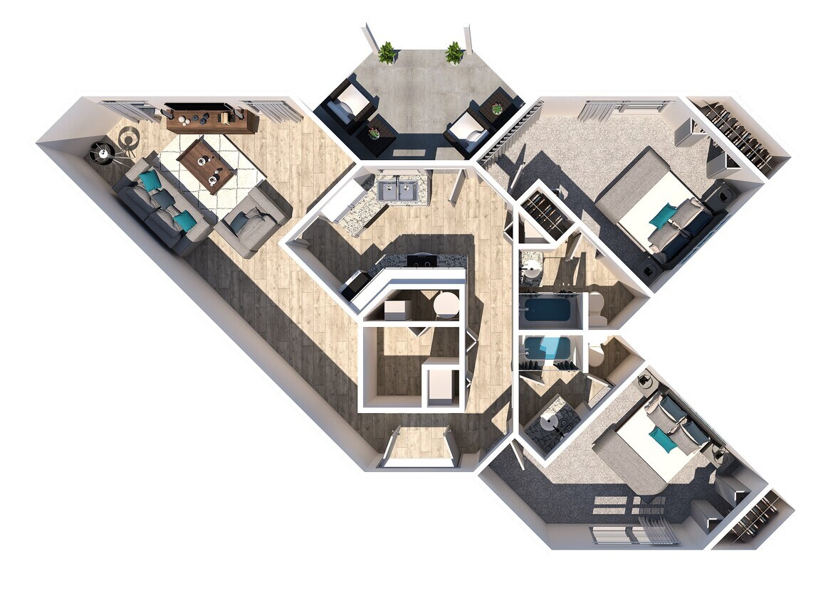 Floor Plan - The Villa