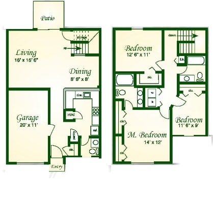The Willow Townhouse w Gar - The Willow Townhouse w Gar