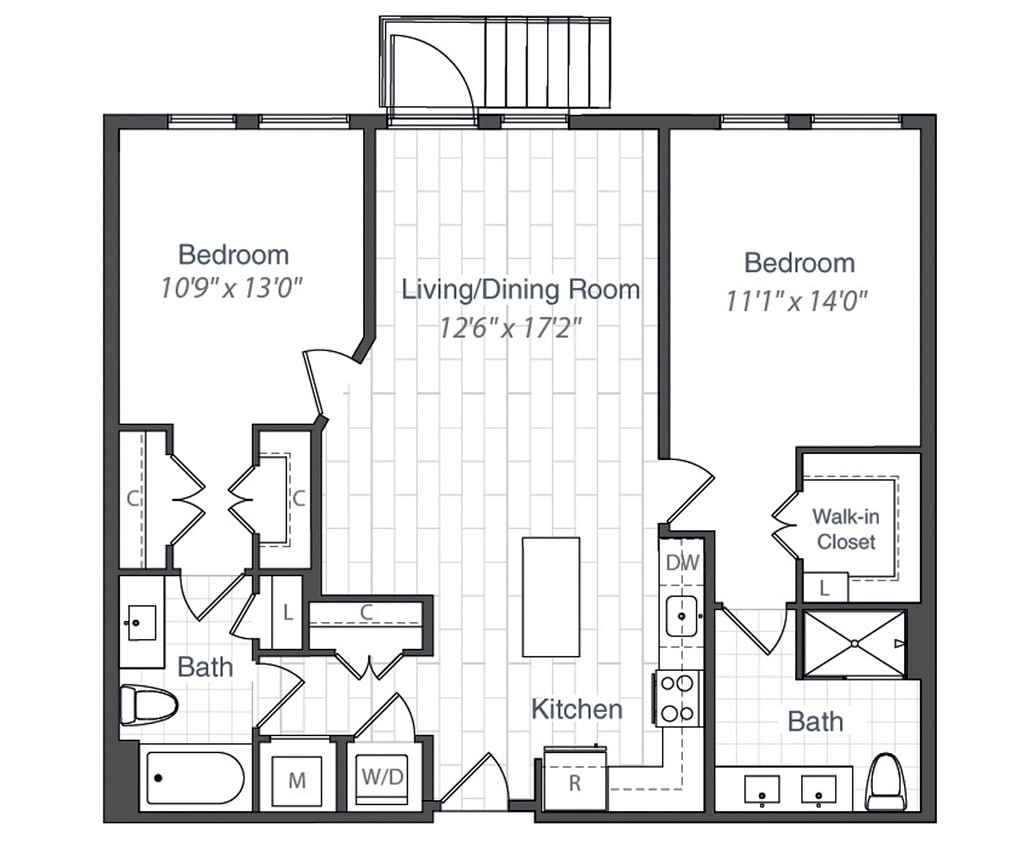 Floor Plan - B12-F1-1116