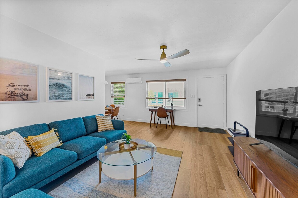 Floor Plan - Furnished 1-Bedroom