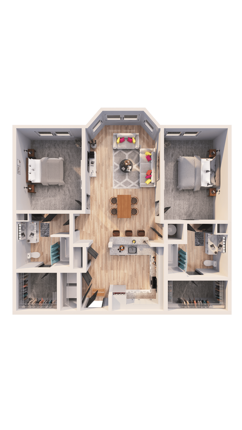 Floor Plan - B2C - ADA