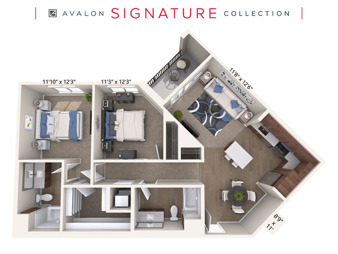 Floor Plan - B6-Wal