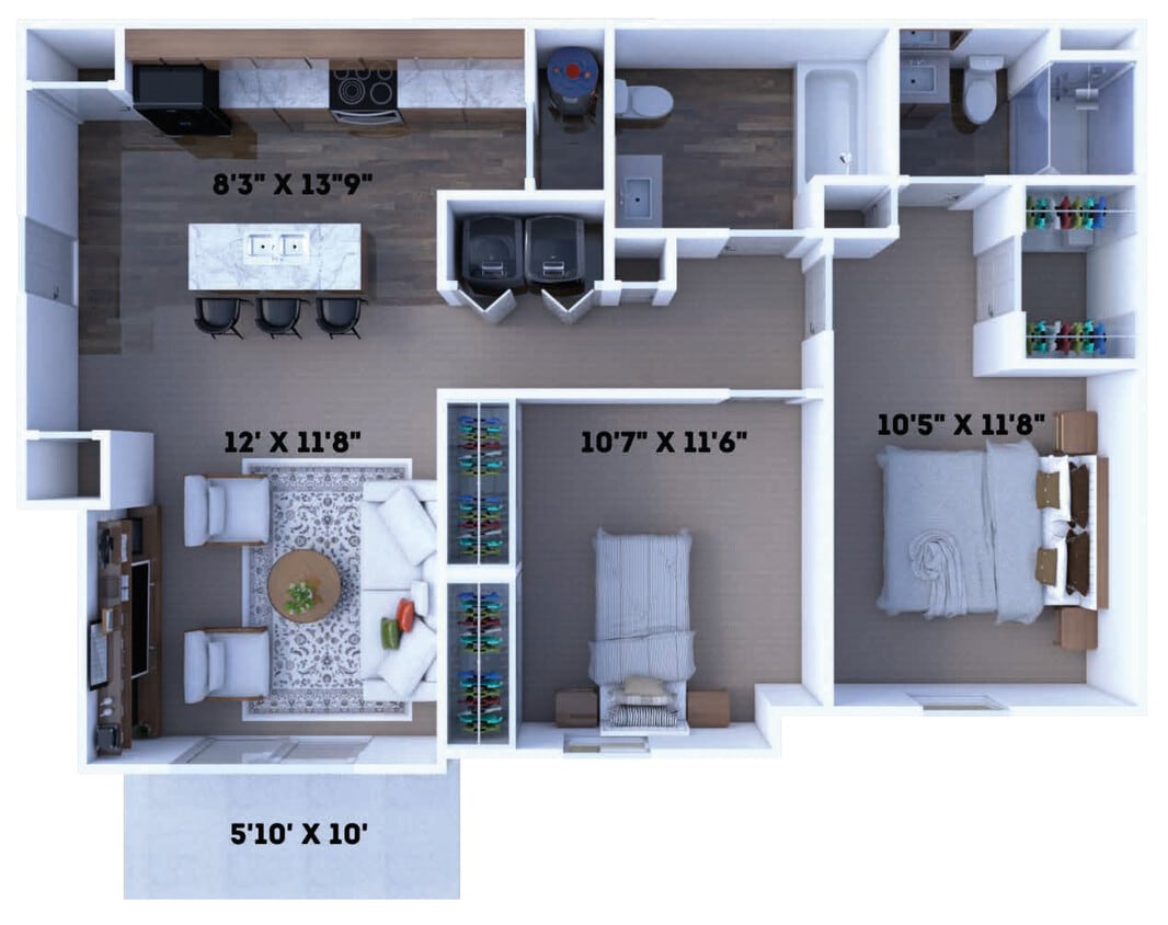 Floor Plan - The Sandusky