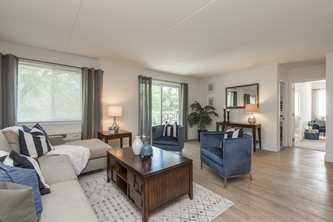 Sample Living Area - Gulph Mills Village Apartments