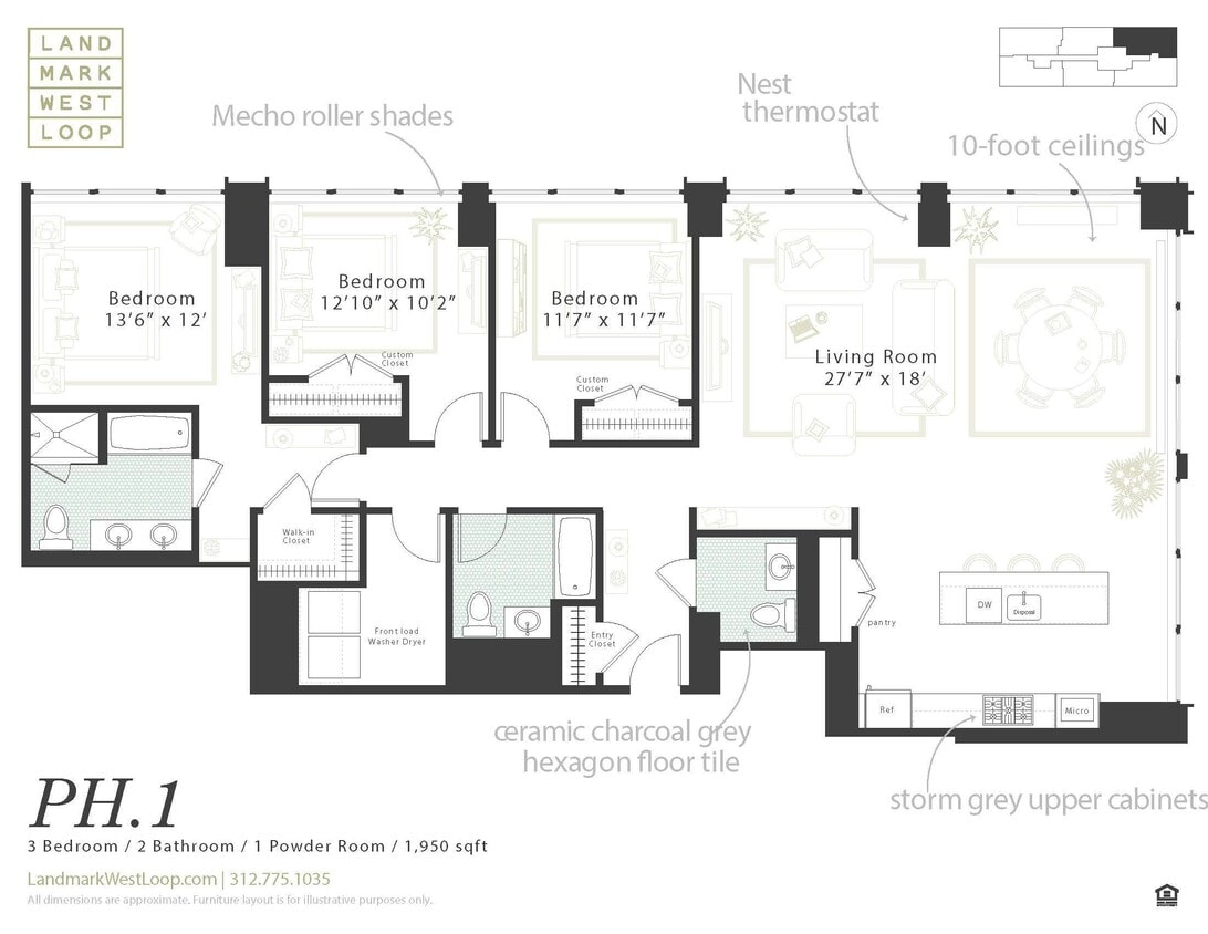 Floor Plan - PH. 1