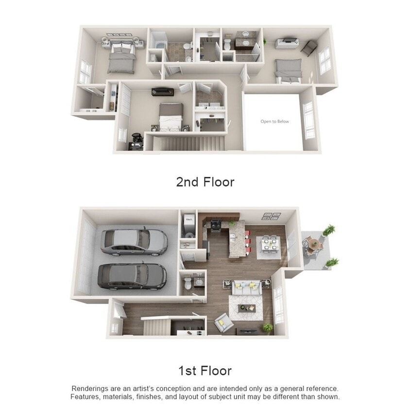 Floor Plan - Townhome (Type A)