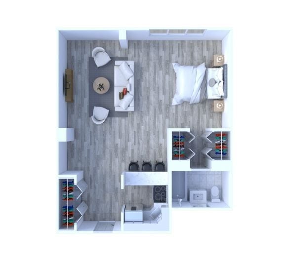 Floor Plan - Studio Floor Plan S1