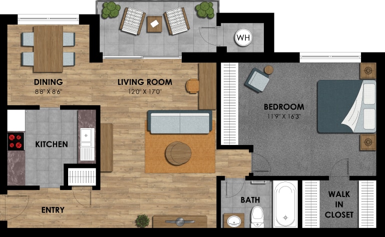 Floor Plan - The Royal Oak