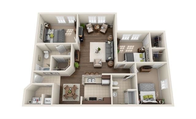 Floor Plan - Festivity Solarium