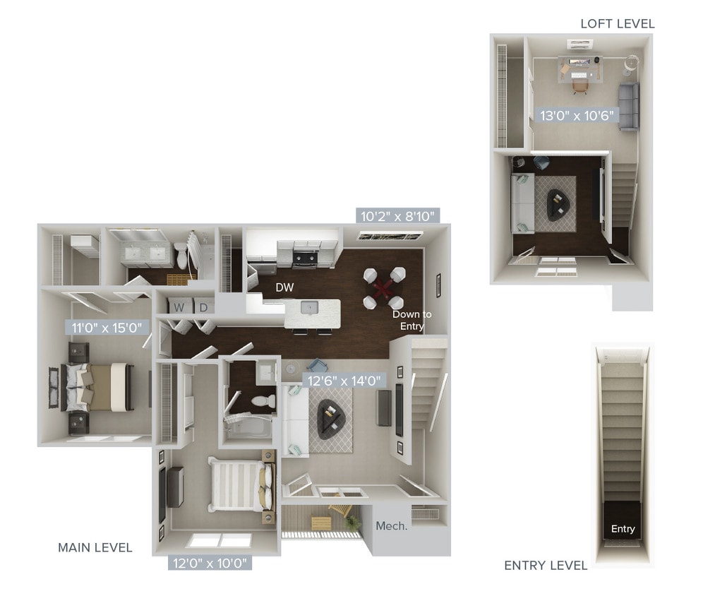Floor Plan - B3L-1478