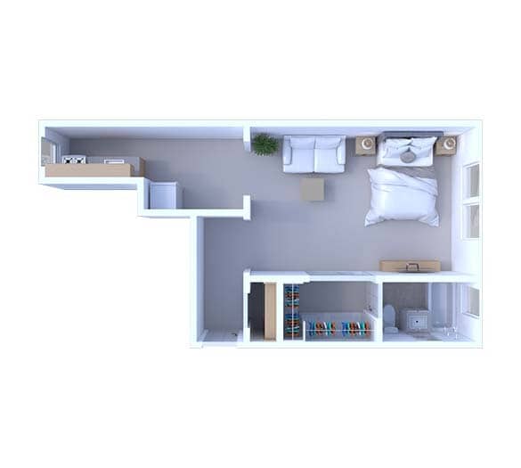 Floor Plan - Studio Floor Plan S7