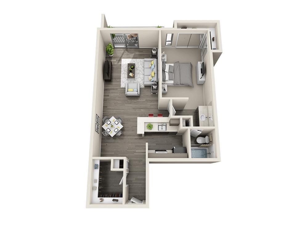 Floor Plan - Marina (A1C-S)