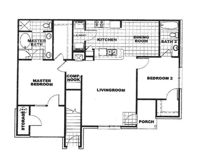 Floor Plan - Bocage III