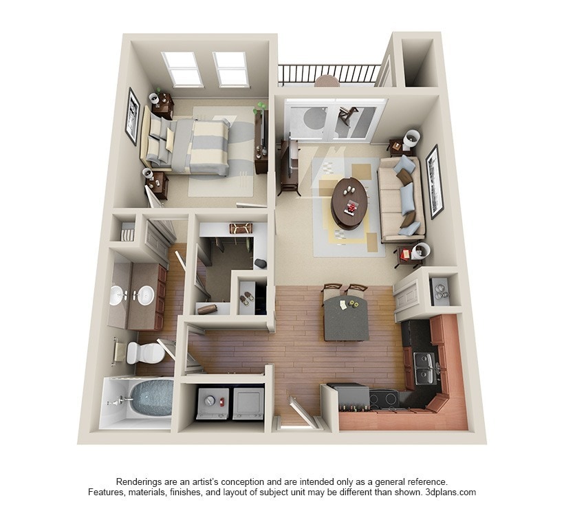 Floor Plan - Rice (A1)