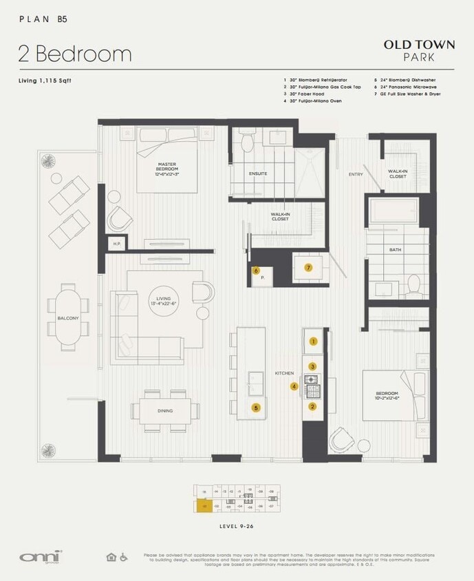 Floor Plan - Plan B5