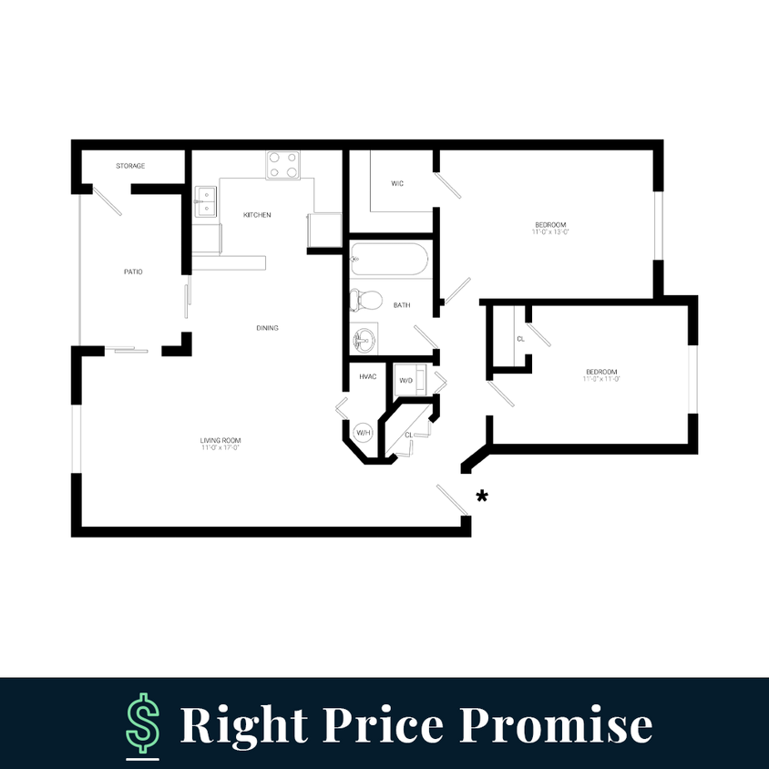 Floor Plan - The Essex