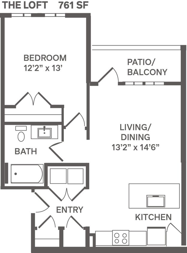 Floor Plan - Loft (A2)