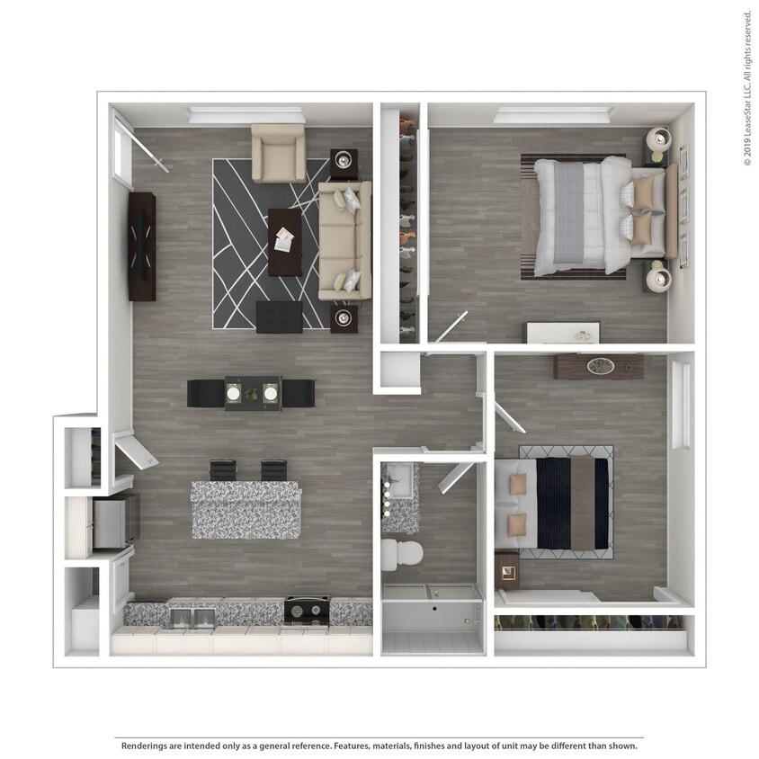 Floor Plan - 2 Bedroom