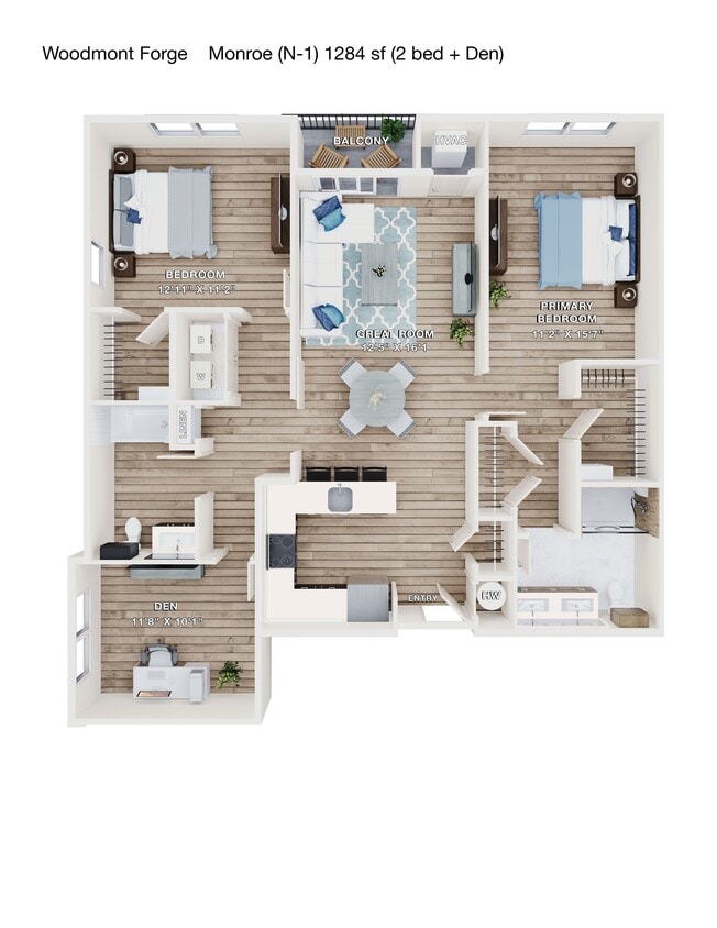 Floor Plan - Monroe