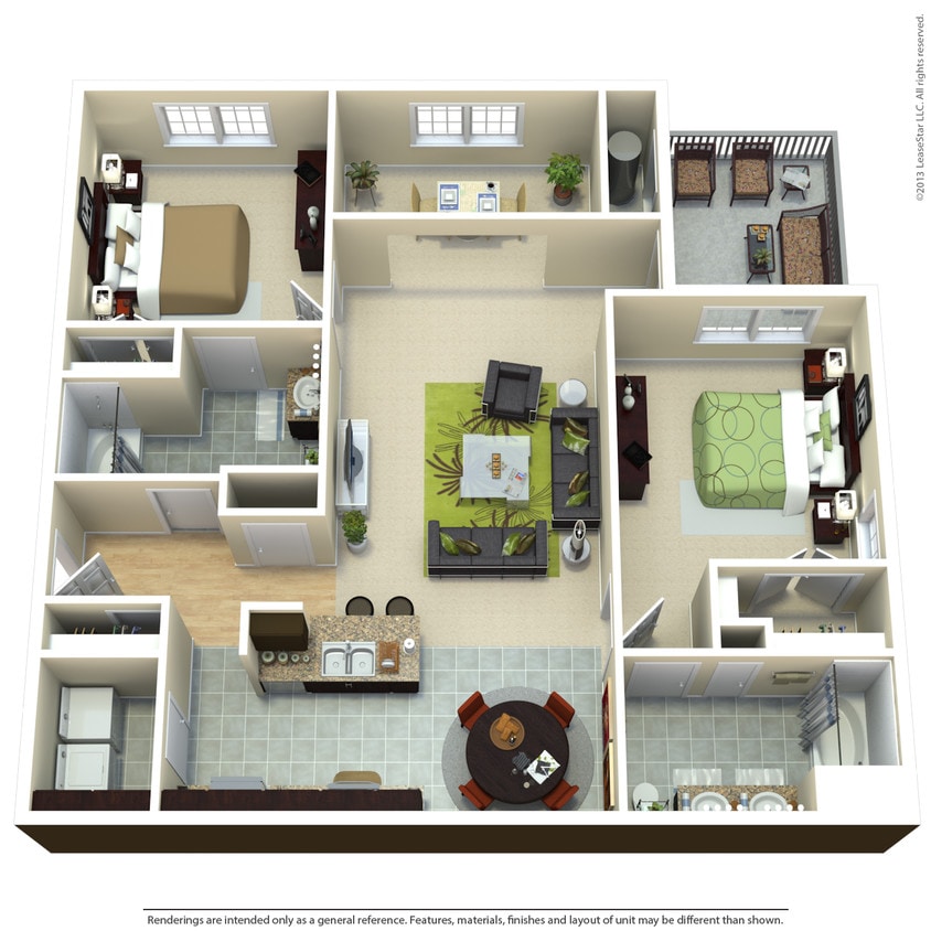 Floor Plan - The Manhattan