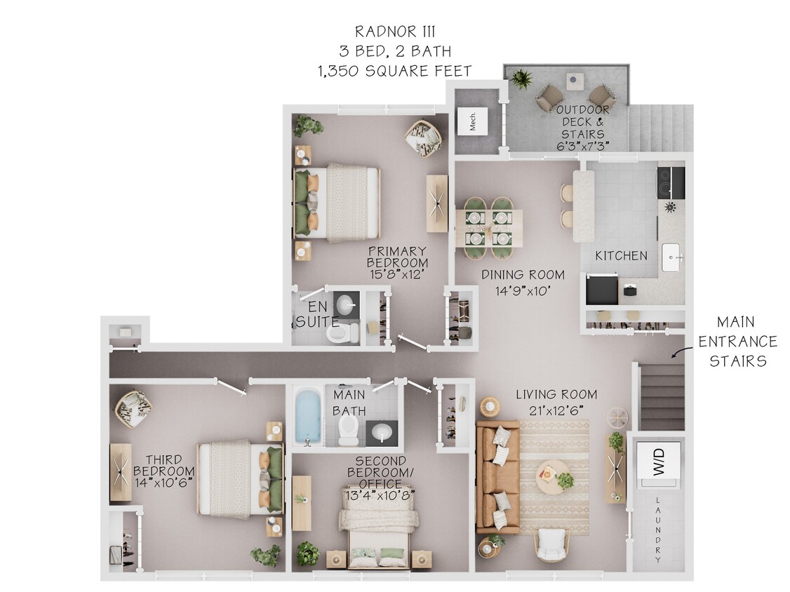 Floor Plan - Radnor III