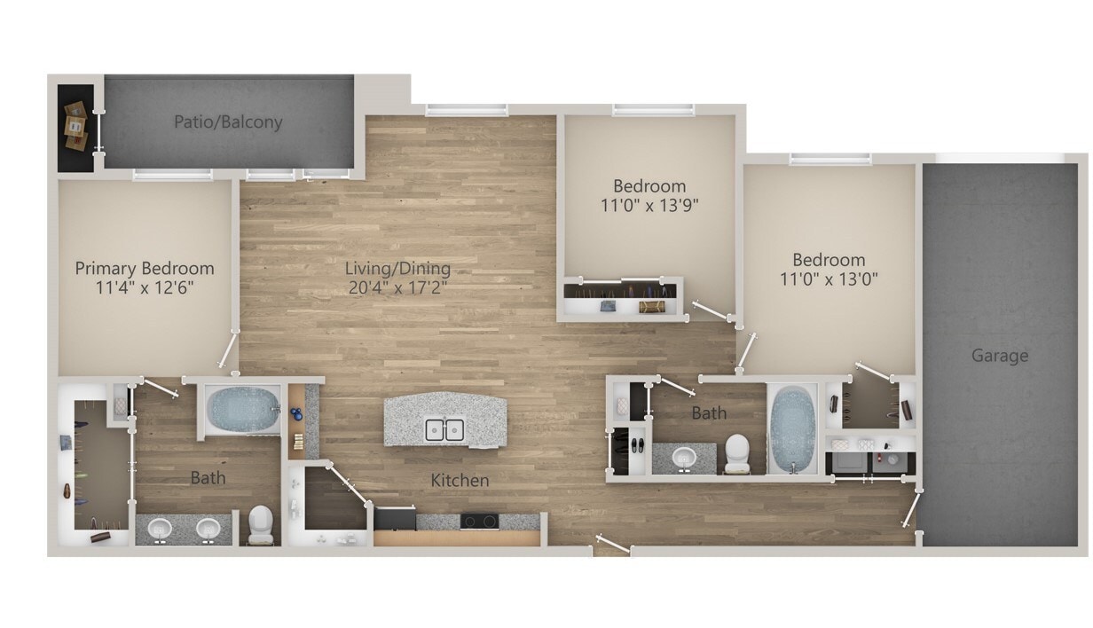 Floor Plan - Tuscany A