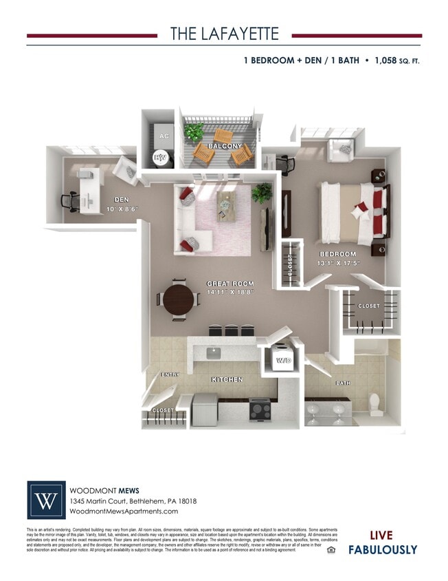 Floor Plan - Lafayette