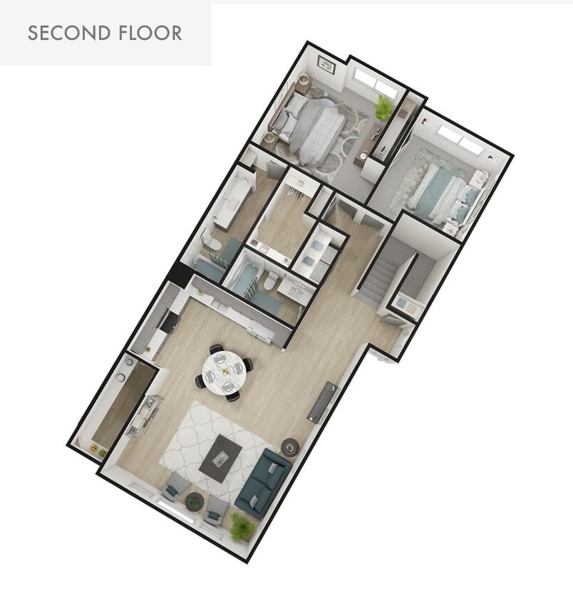 Floor Plan - FlexGen 2-Bed w/Two-Car Garage