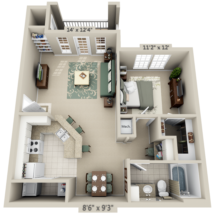 Floor Plan - Keystone