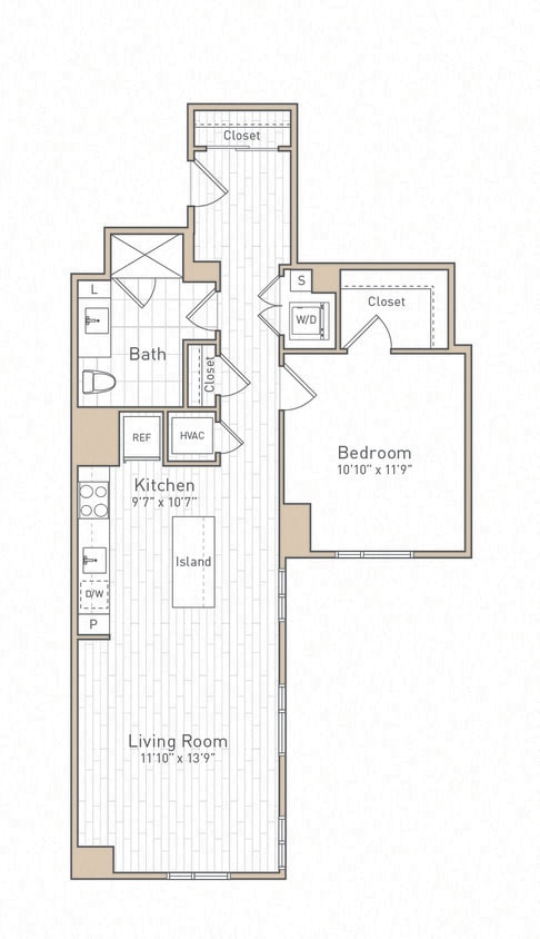 Floor Plan - A23A - Rise