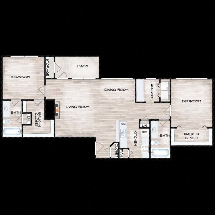 Floor Plan - Surfside