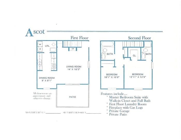 Floor Plan - Beckwith
