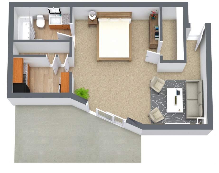 Floor Plan - 1C