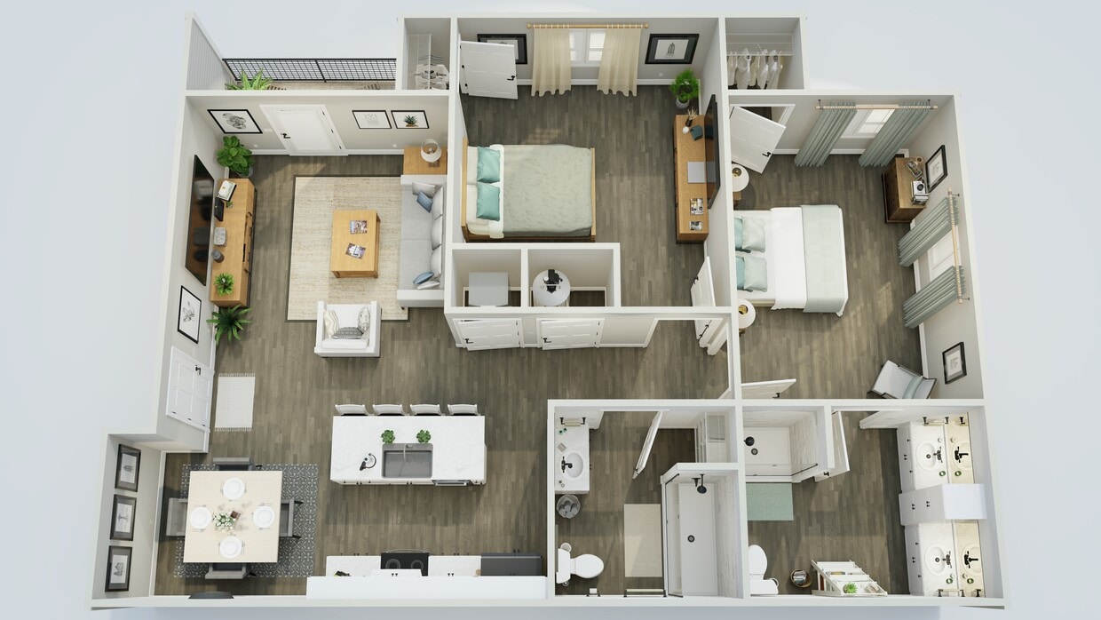 Floor Plan - The Coastal - F3
